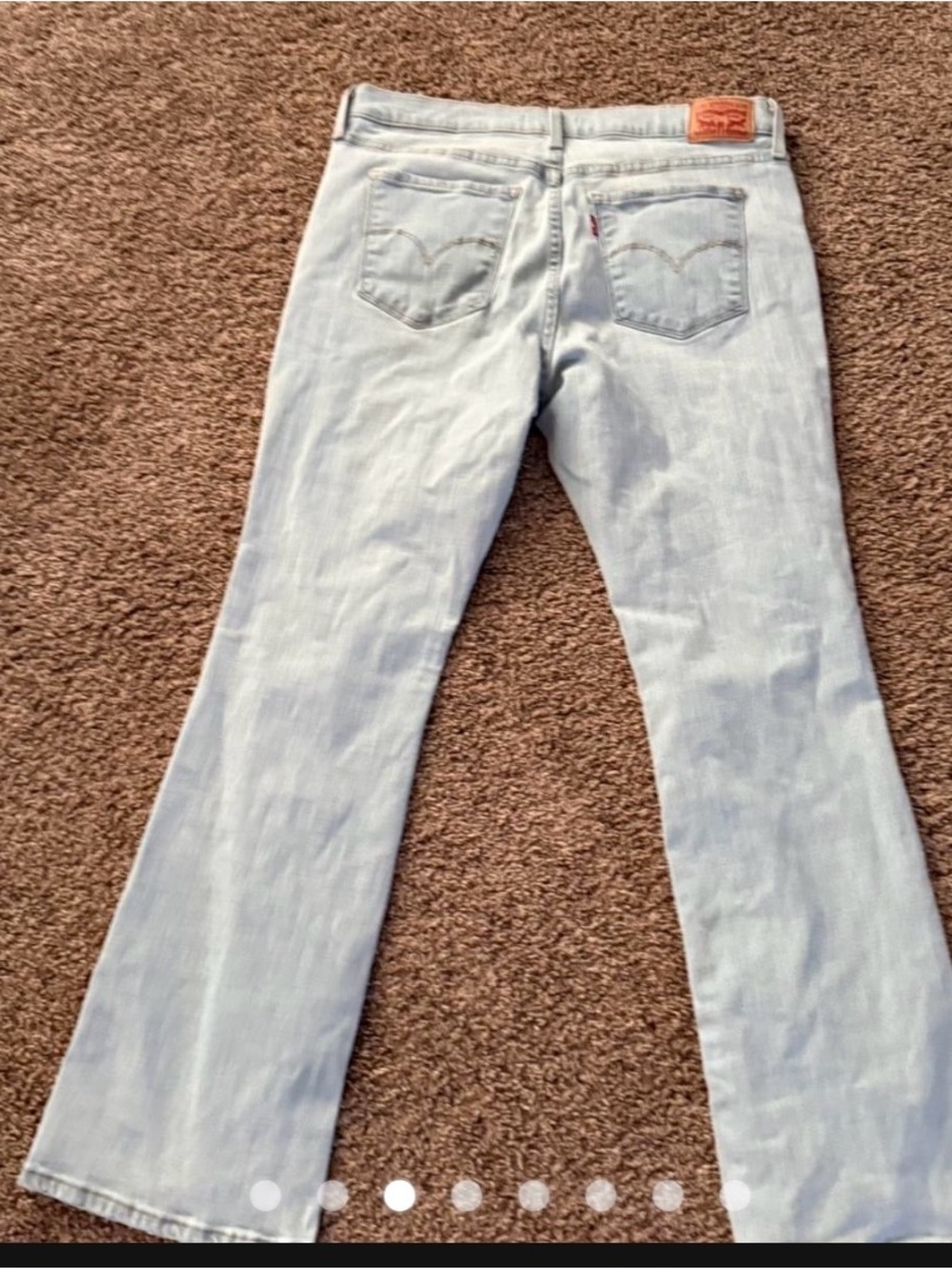 Levi's Women's Light Wash Bootcut Jeans - Light Blue size 32